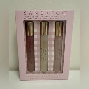 NWOT SAND + FOG Oil Trio Set - 10ml rollers